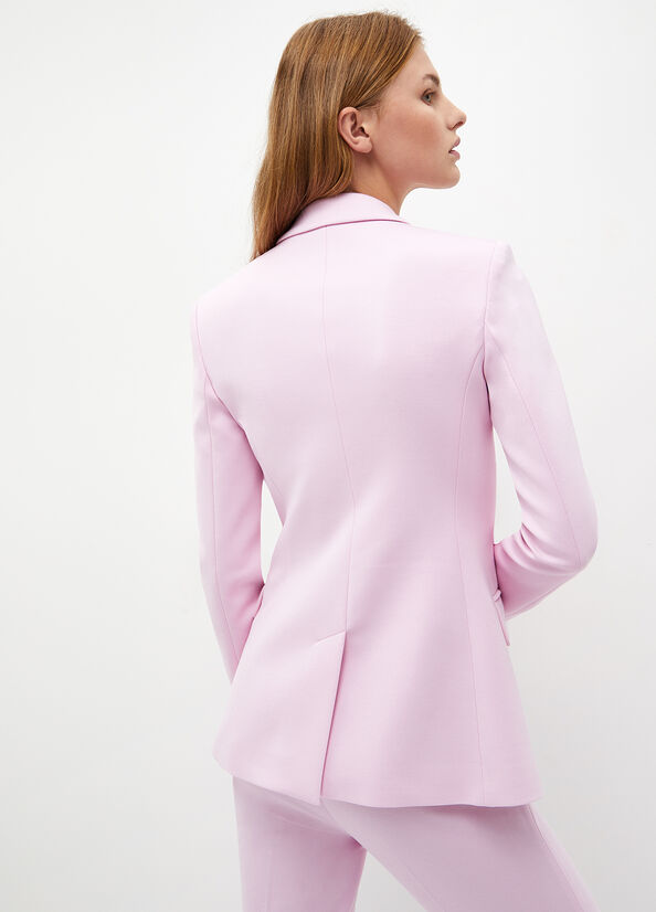 Jo New Release - Pink Womens Blazer